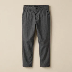 Charcoal Straight Pants