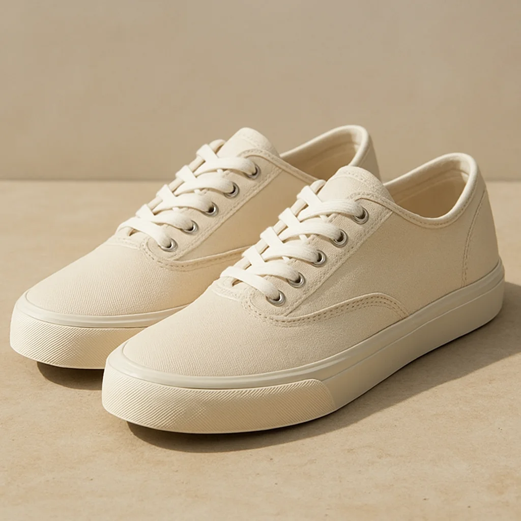 Canvas Court Sneakers